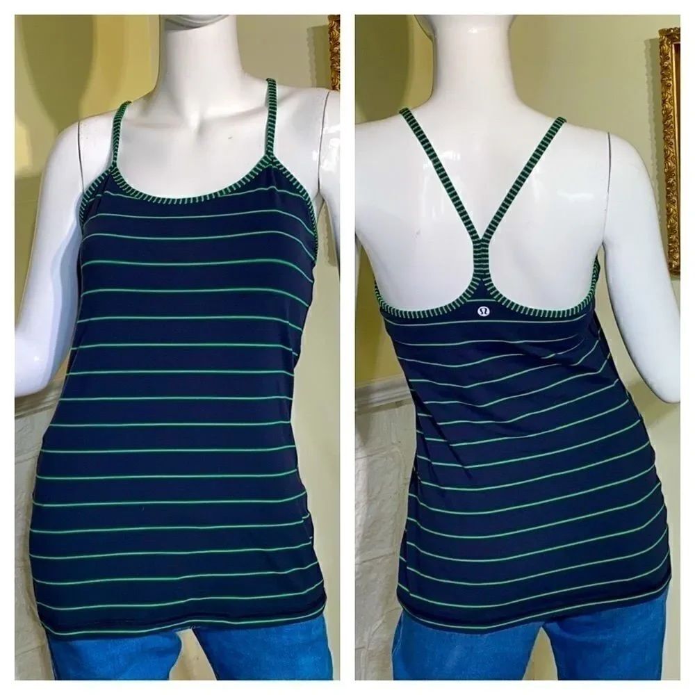 Lululemon Blue/Green Tank Top   - Picture 2 of 7